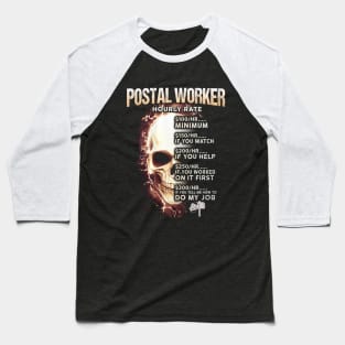 Postal Worker Baseball T-Shirt